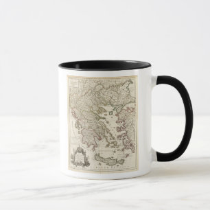 Caneca Península dos Balcãs, Grécia, Macedônia