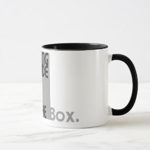 Caneca Pensamento fora da caixa