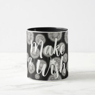 Caneca Pensamento Positivo "Faça um Desejo"
