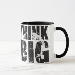 Caneca Pense grande - motivação do Bodybuilding