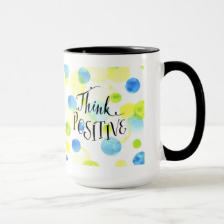 Caneca Pense positivo