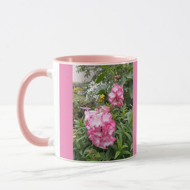 Caneca Penstem on Flower Garden floral Nature (Esquerda)