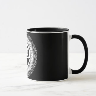 Caneca Pentagram ornamentado