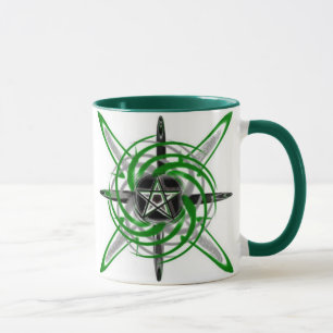 Caneca Pentagrama verde