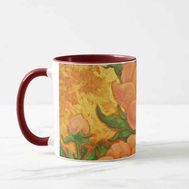 Caneca Peônia ~ (Paeonia) (Esquerda)