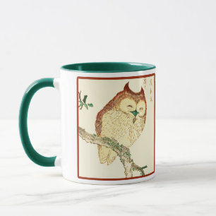 Caneca Pequena coruja japonesa