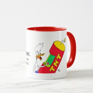 Caneca pequena do pato da arcada de TNT