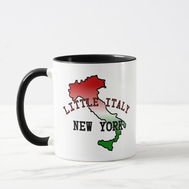 Caneca Pequena Itália Nova York (Esquerda)