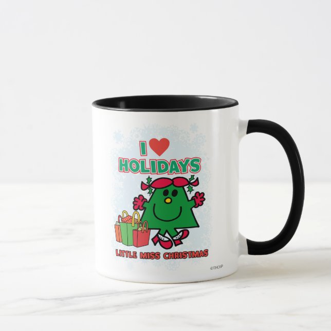 Caneca Pequena Miss Natal | I Adoro Férias (Direita)