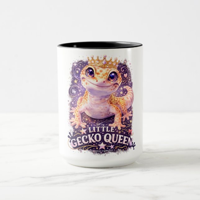 CANECA PEQUENA RAINHA GECKO. (Centro)