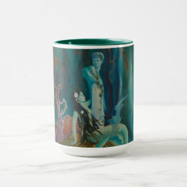Caneca Pequena Sereia Vintage - Café Mug