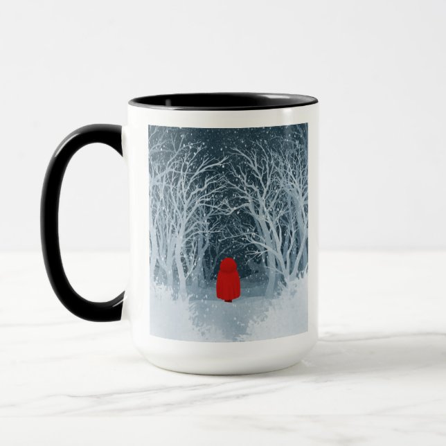 Caneca Pequeno Chapéu Vermelho (Esquerda)
