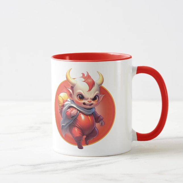 Caneca Pequeno Diabo de Fogo (Direita)