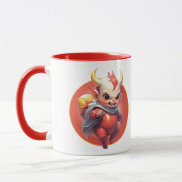 Caneca Pequeno Diabo de Fogo