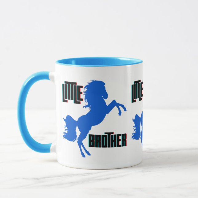 Caneca Pequeno Irmão Cavalo Rurgindo (Esquerda)