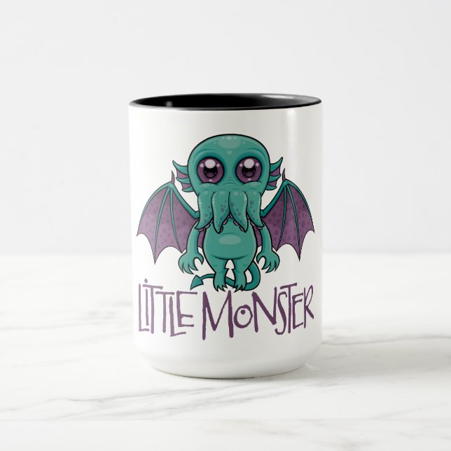 Caneca Pequeno Monstro do Cthulhu, Bebê Gelado (Centro)
