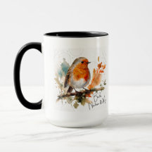 Pequeno Robin - Pássaros, Natureza & Eu