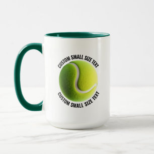 Caneca Pequeno Texto COMBINAÇÃO VERDE CAÇADOR 15oz Tênis
