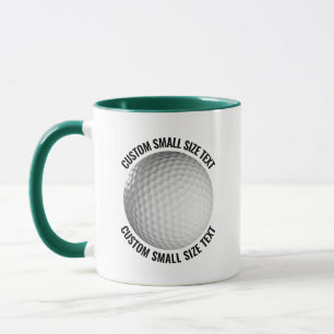 Caneca Pequeno Texto COMBINAÇÃO VERDE CAÇADOR 325ml Perso