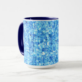 Caneca Pequenos entalhes em desenho como à caneta