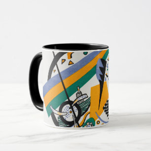 Caneca Pequenos mundos IV, Abstrato, Wassily Kandinsky