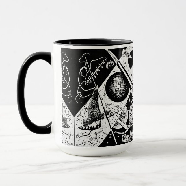 Caneca Pequenos mundos VI - Kandinsky (Esquerda)