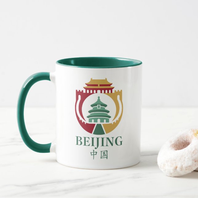 Caneca Pequim China Ásia (Com Donut)