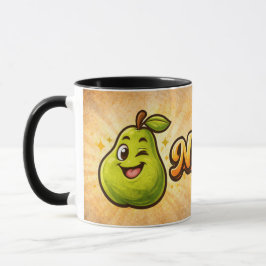Caneca Pera Boa - Sentindo-se Frutado - Amigos da Comida