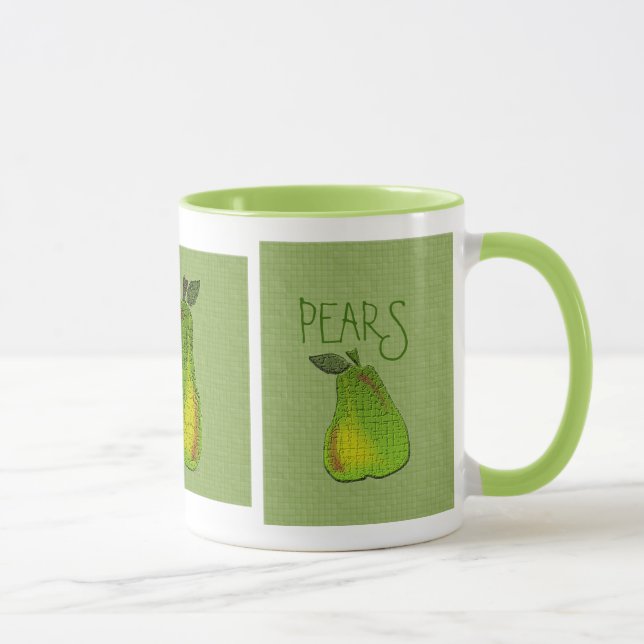 Caneca Peras de Linho Texturizadas (Direita)
