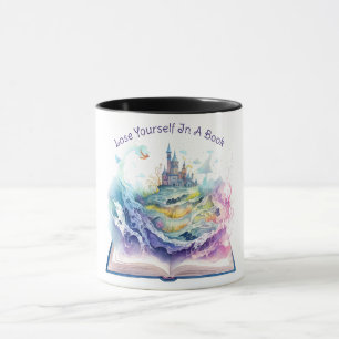 Caneca Perca-se Em Um Livro