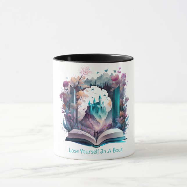 Caneca Perca-se num Livro (Centro)