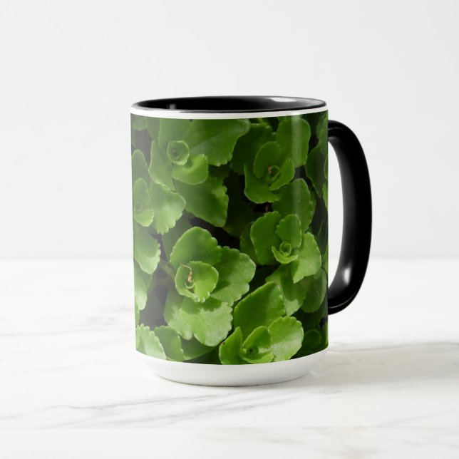 Caneca Perdida em Folhas (Frente Esquerda)