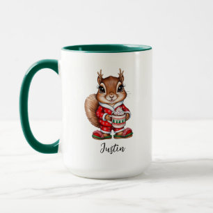 Caneca Perfil de Natal Personalizado no Holiday
