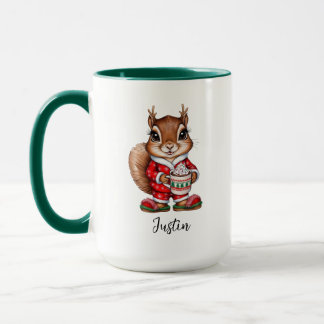 Caneca Perfil de Natal Personalizado no Holiday