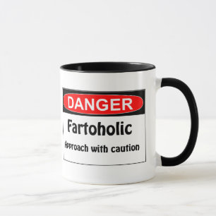 Caneca Perigo Fartoholic Farting
