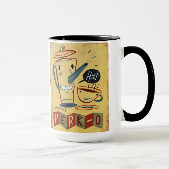 Caneca PERK-O por Joe Murray (Direita)