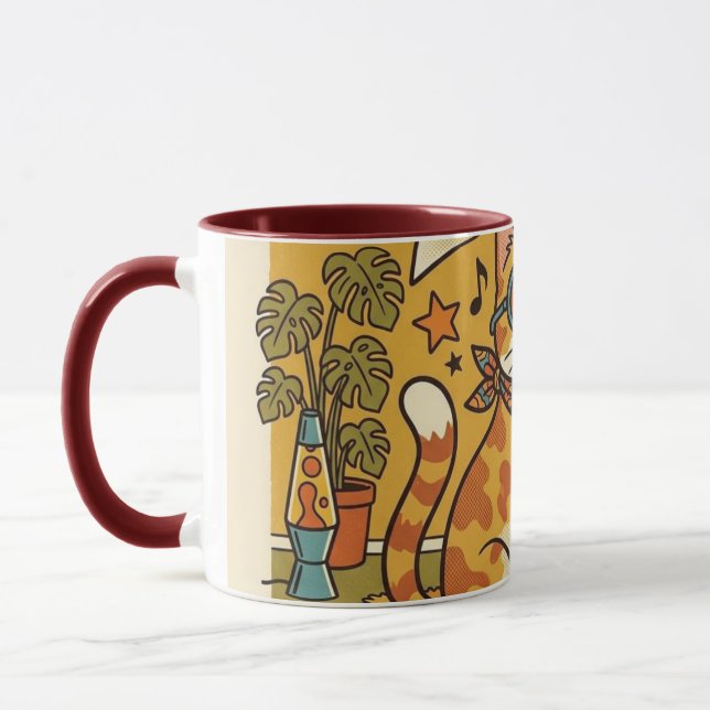 Caneca PERMANECER NA MODA | Amante de Animais | Boêmia (Esquerda)
