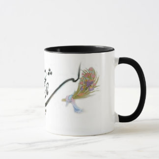Caneca persa da caligrafia de Hafez