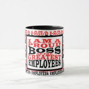 Caneca Personalidade Engraçado Melhor Chefe Dotado Mug