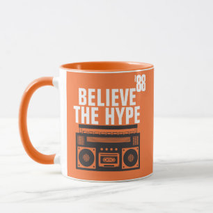 Caneca Personalidade Moderna Acredita No Branco Negro Hip