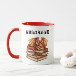 Caneca Personalisierbare Book Hoarder