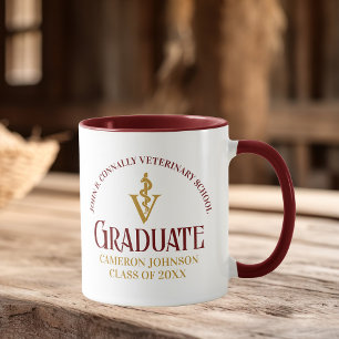 Caneca Personalização de Graduação da Escola Veterinária