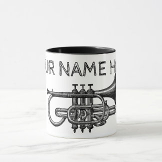 Caneca Personalização de trompete