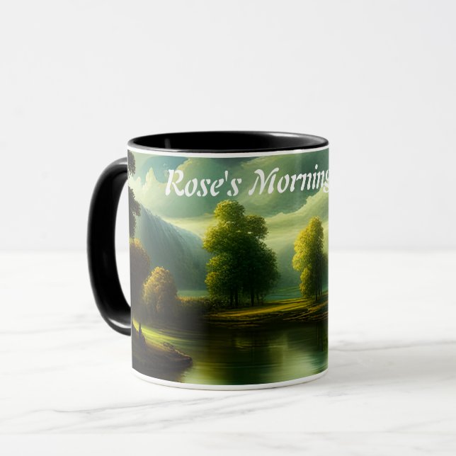 Caneca Personalização do Café (Frente Esquerda)