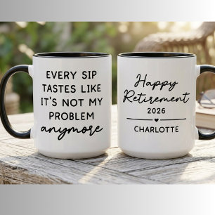 Caneca Personalizada Aposentadoria Divertida 2026