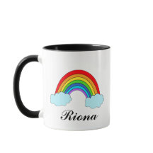 Caneca Personalizada Arco-Íris | Colorida