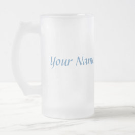 Caneca personalizada azul de Lotus