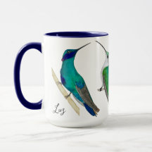 Caneca Personalizada Beija-flores