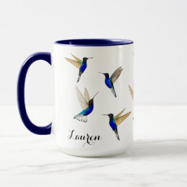 Caneca Personalizada Beija-flores