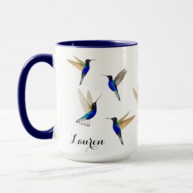 Caneca Personalizada Beija-flores (Esquerda)
